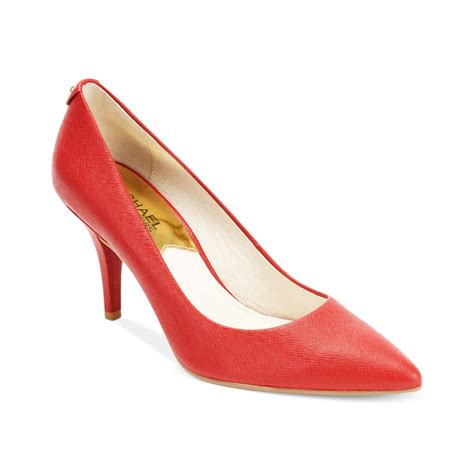 michael kors red shoes sale|red and black designer shoes.